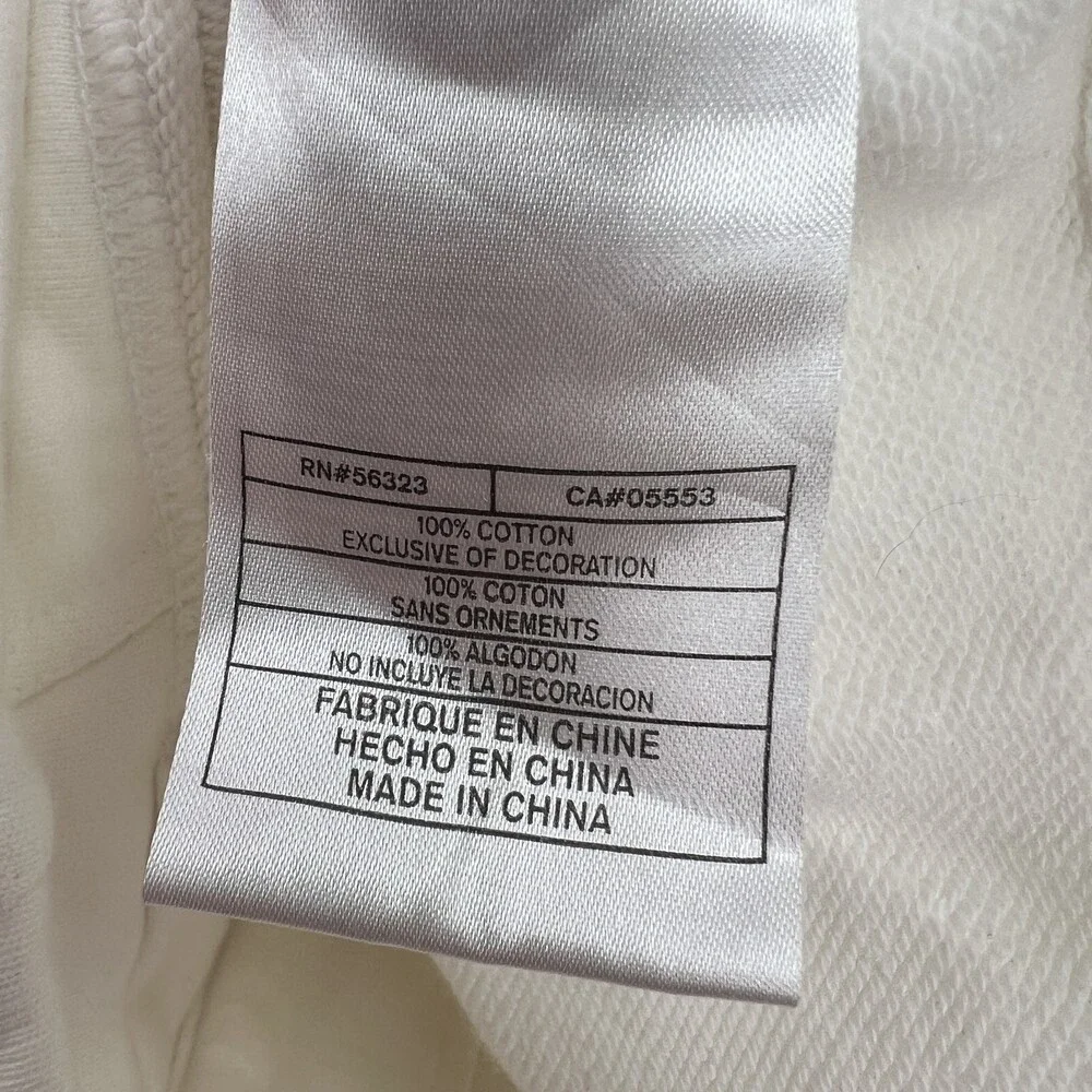 Jordan‎ X Melo White Zip-up Jacket Bomber Style Knit Mens Medium